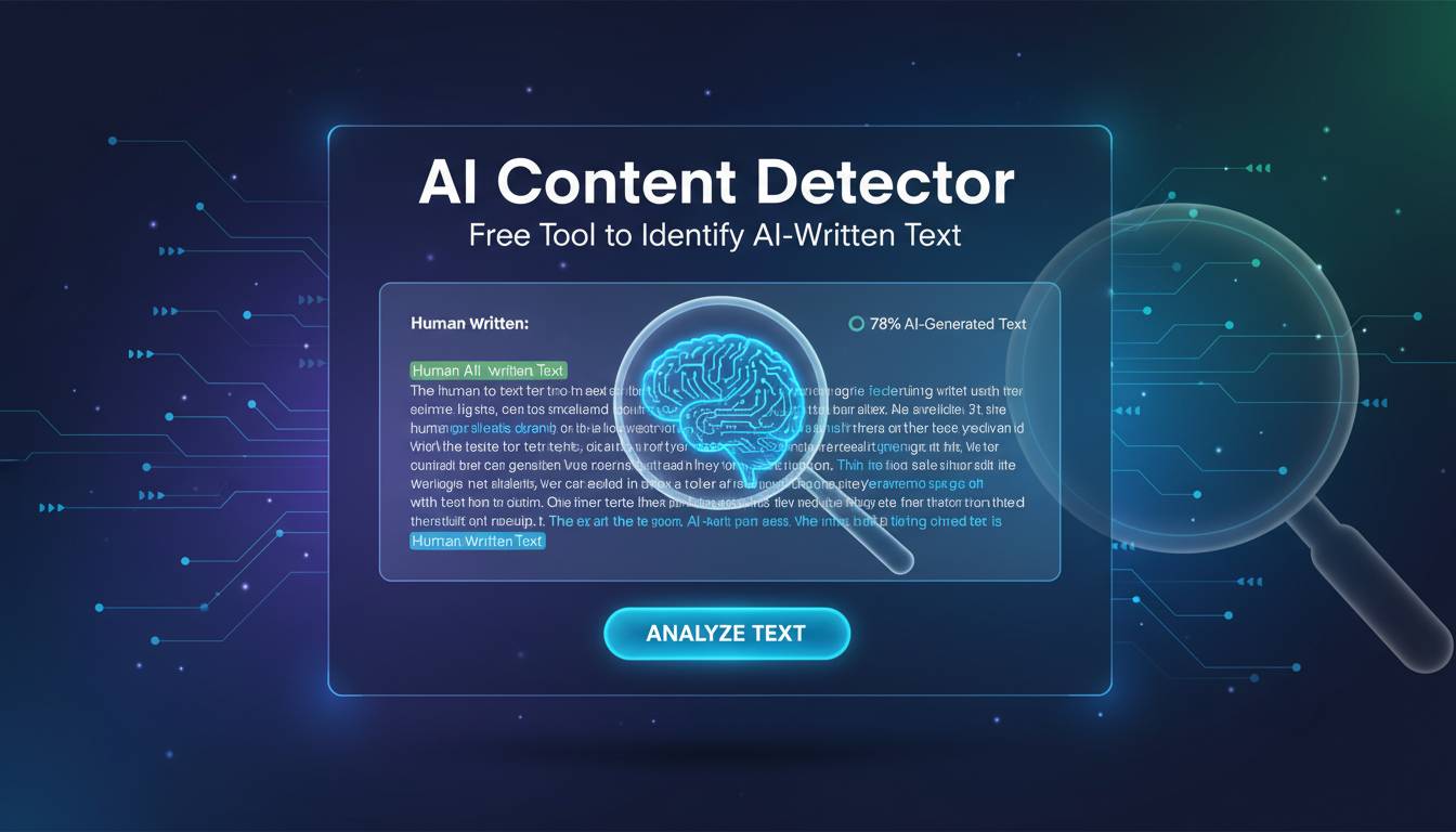 AI Content Detector – Free Tool to Identify AI-Written Text