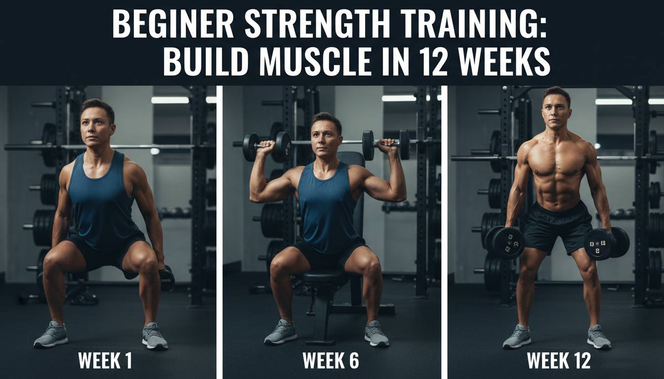 Beginner Strength Training Program: Build Muscle in 12 Weeks