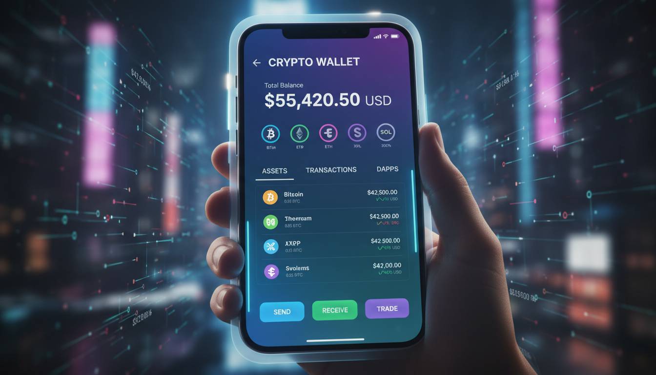 Best Cryptocurrency Wallet App – Send, Receive & Trade Crypto Securely