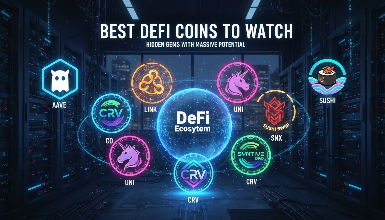 Best DeFi Coins to Watch: Hidden Gems with Massive Potential
