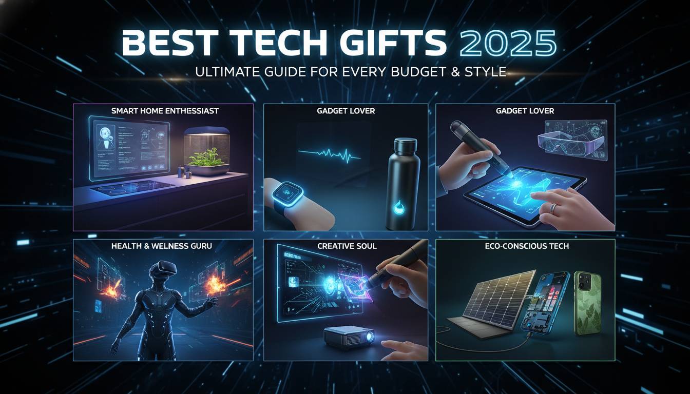 Best Tech Gifts 2025: Ultimate Guide for Every Budget & Style