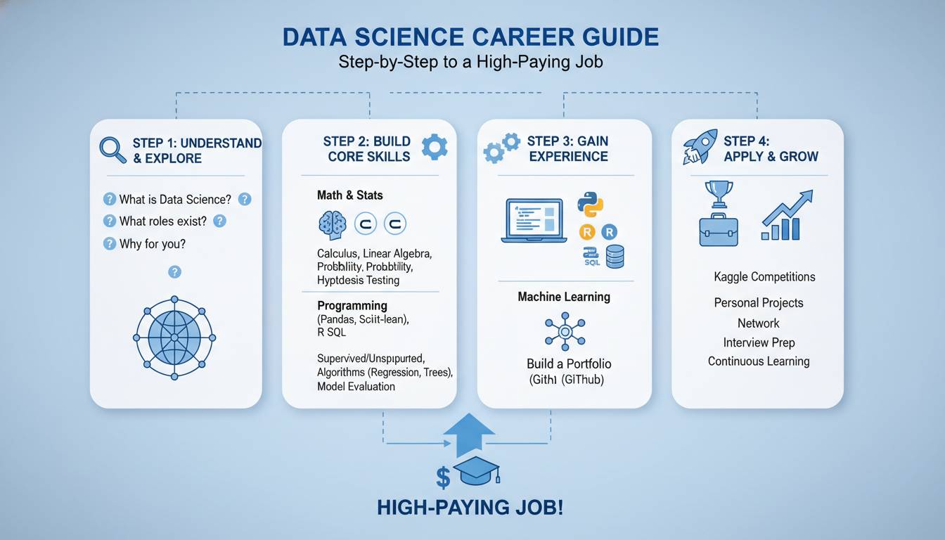 Data Science Career Guide Step By Step To A