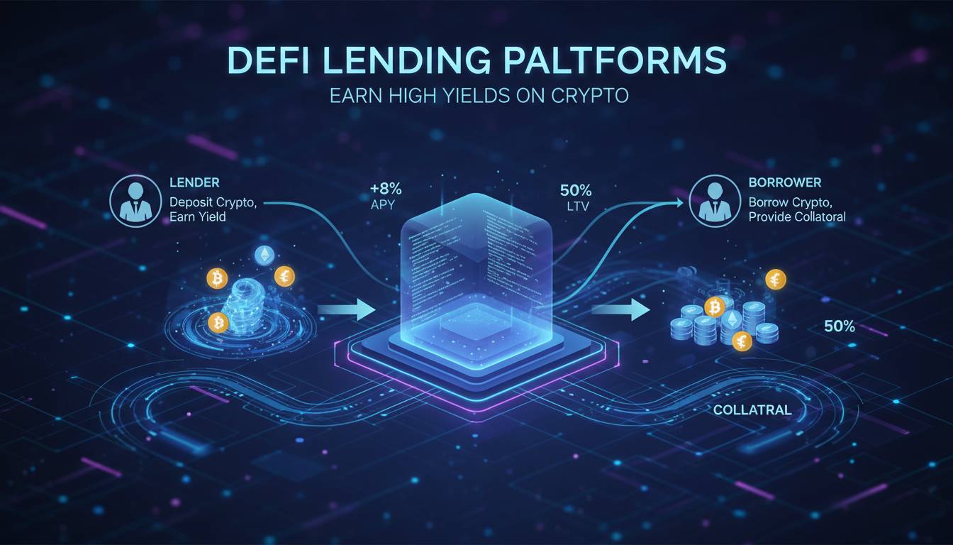 DeFi Lending Platforms: Earn High Yields on Crypto