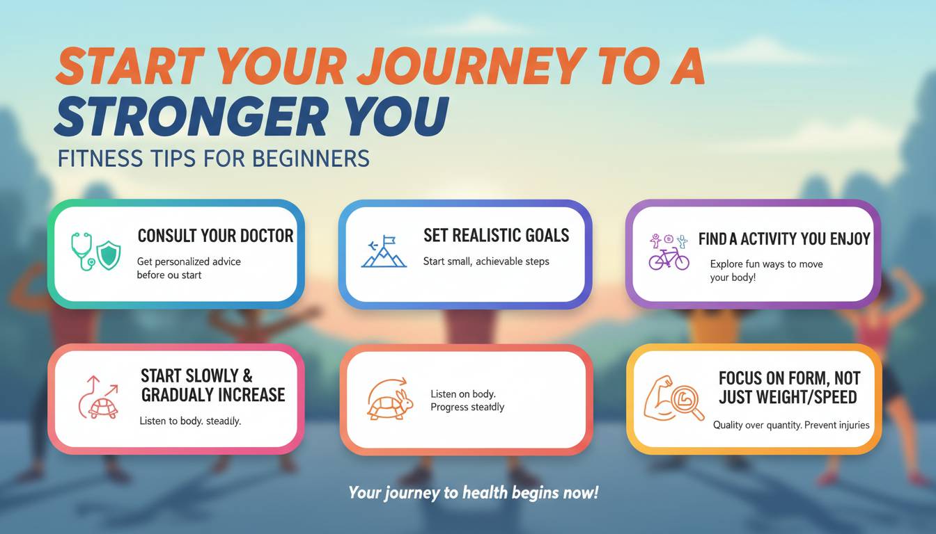 Fitness Tips For Beginners Start Your Journey To A