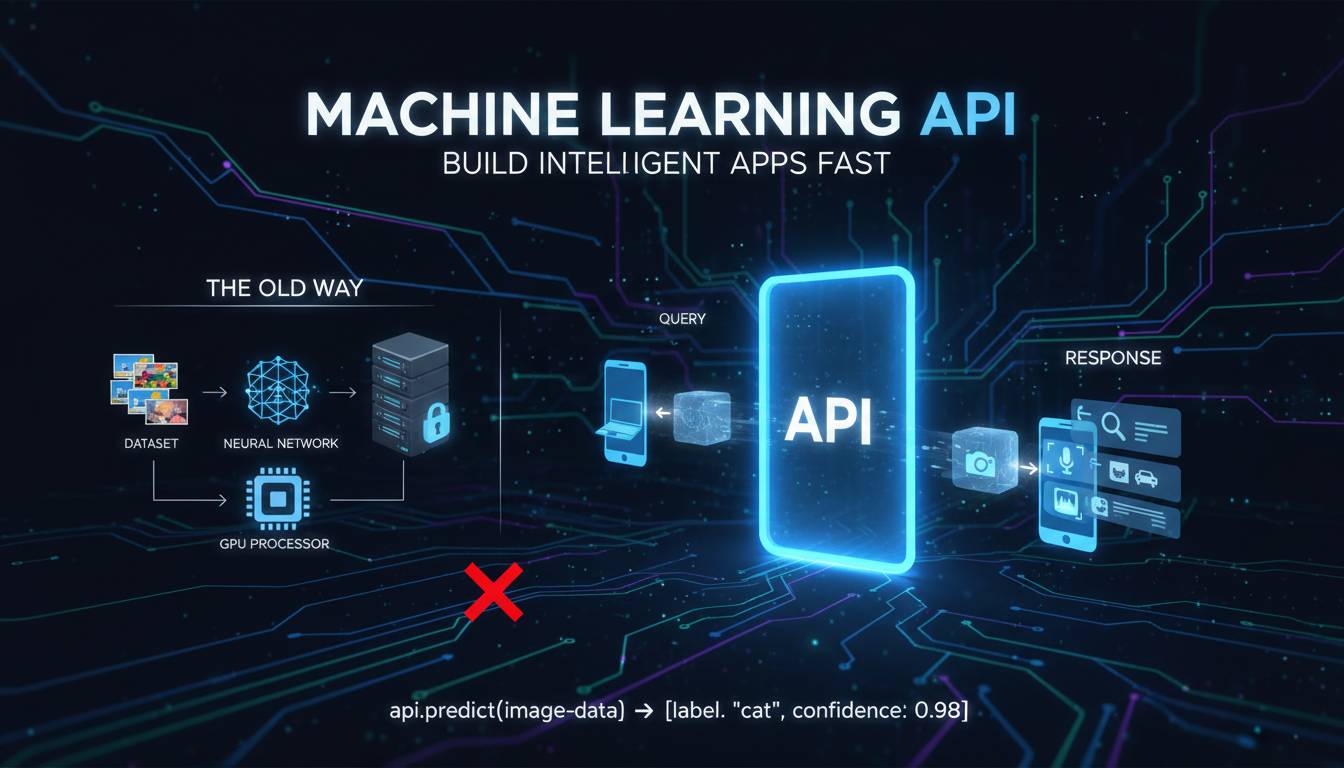 Machine Learning API: Build Intelligent Apps Fast
