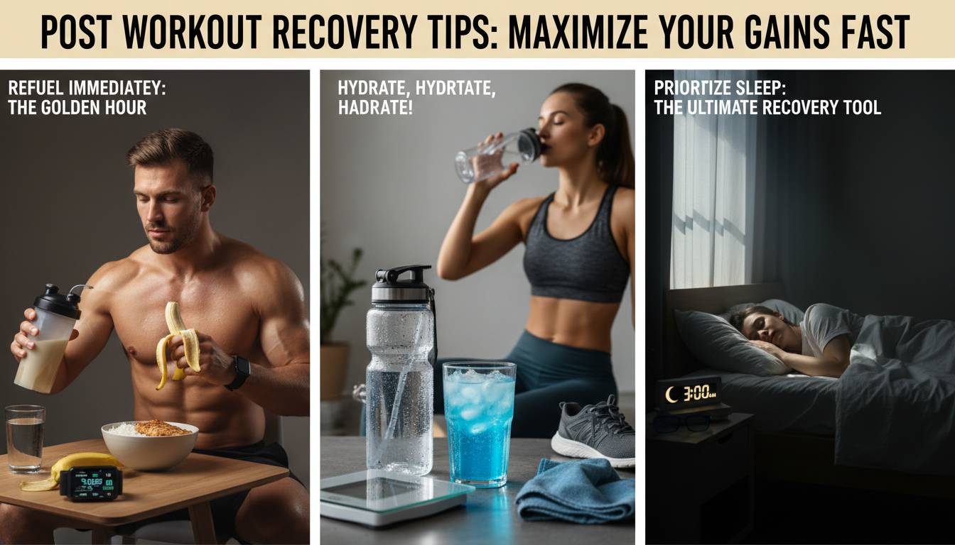 Post Workout Recovery Tips: Maximize Your Gains Fast