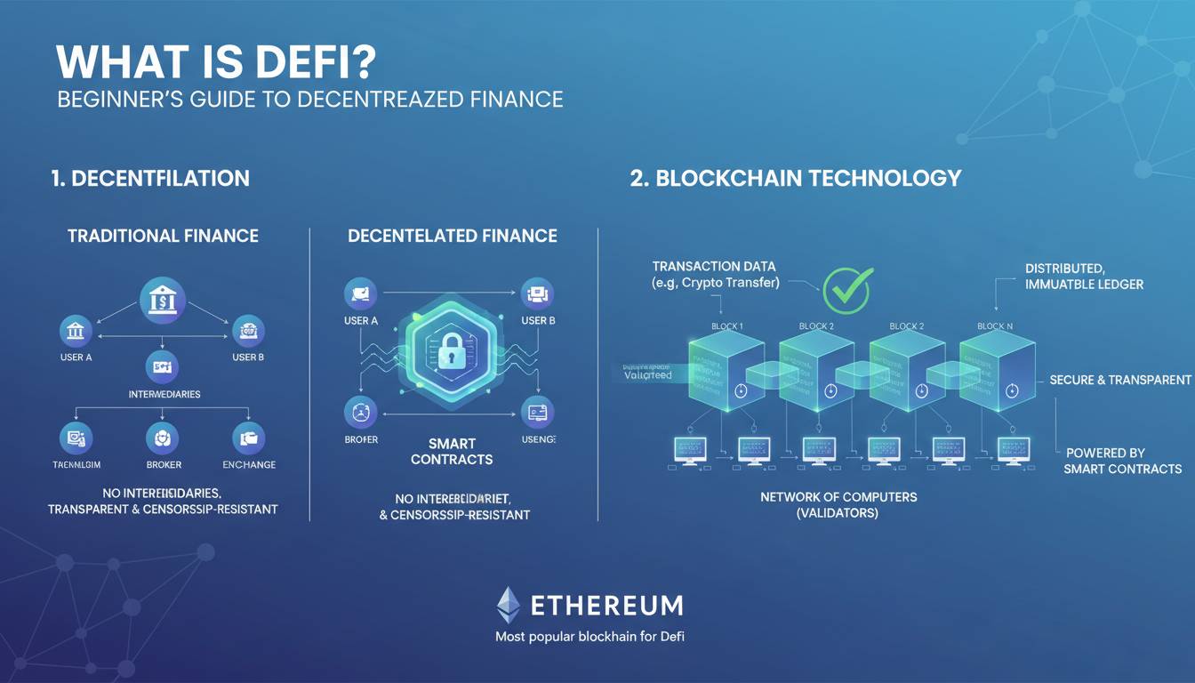 What is DeFi? Beginner’s Guide to Decentralized Finance